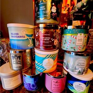 1 candle $18 or 2 candles for $30